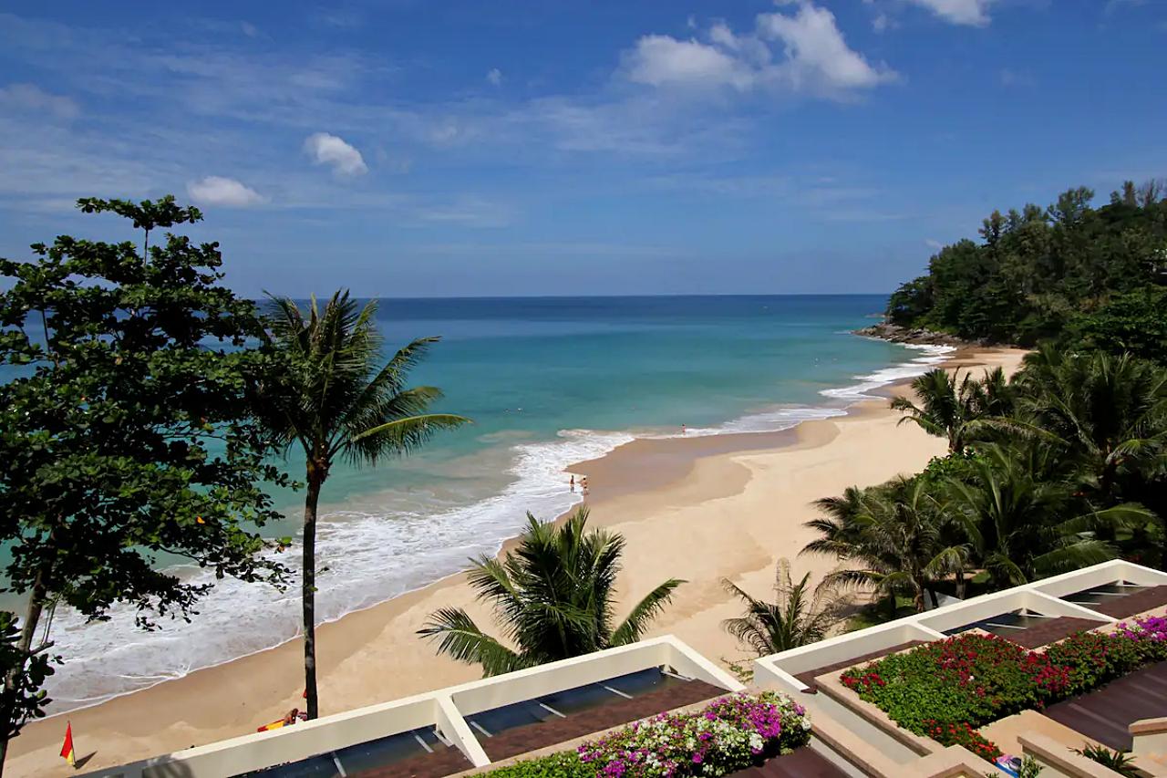 1280 Andaman White Beach Blick auf den Strand