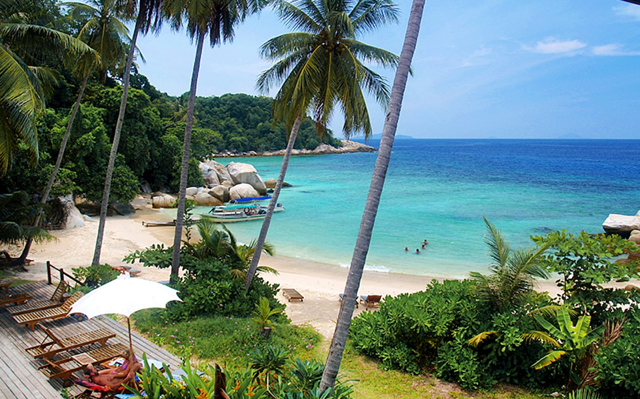 1280 D Coconut Lagoon am Strand