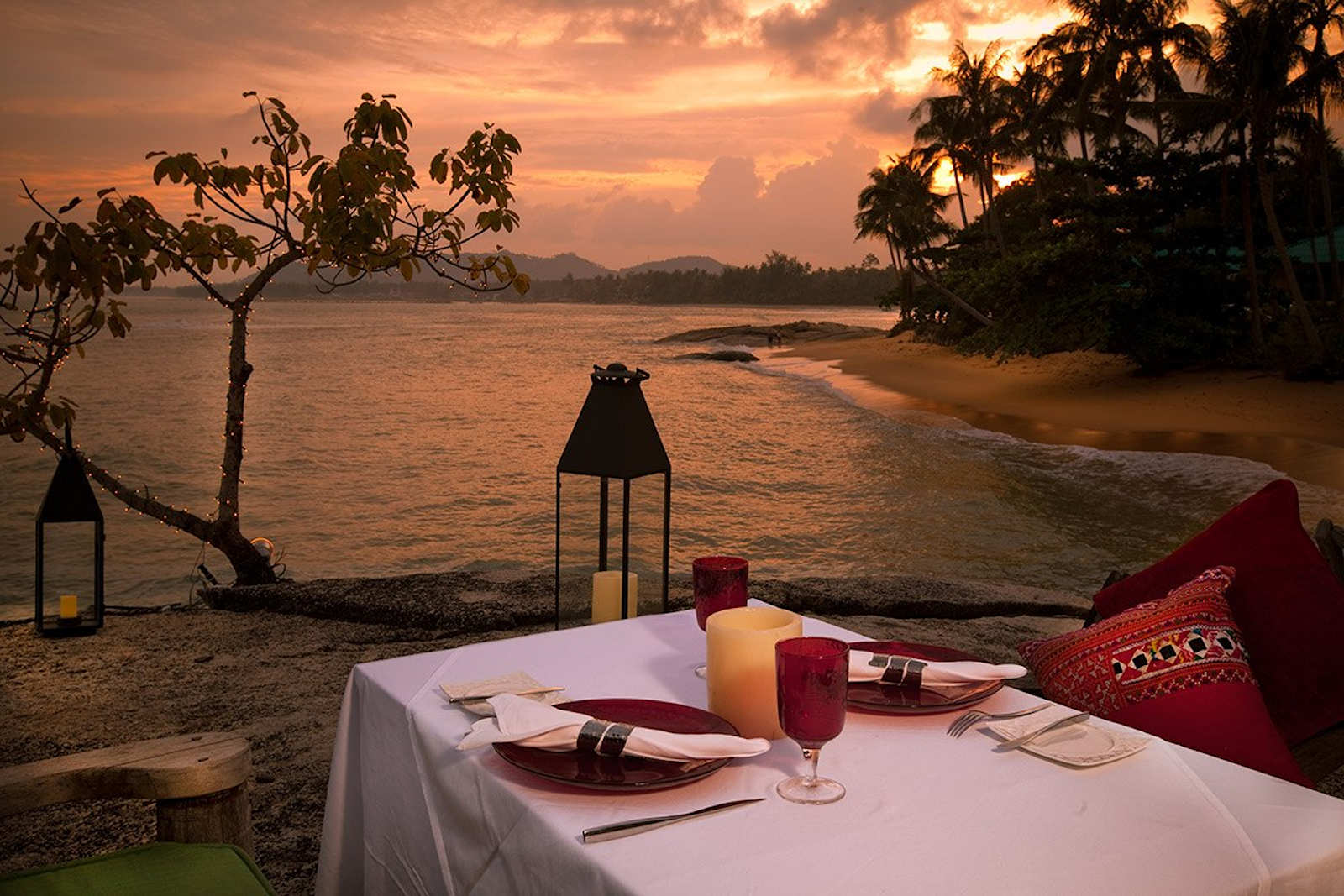 1600 Rockys Abendstimmung am Strand