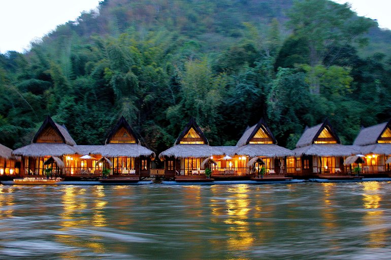 770 Float House20floathouseriverkwai floatinghotel kanchanaburi thailand2