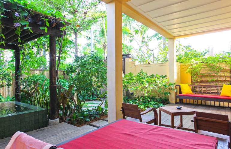 770 Koh Samui Villagedeluxe garden pool 4