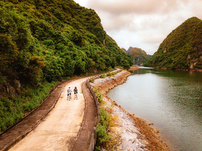 770 YlangHeritage Line Lan Ha Bay Excursion Cycling Cat Ba Island 1
