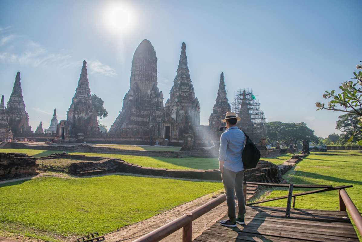 800 Chaiwatthanaram temple of Ayutthaya shutterstock 1240033582