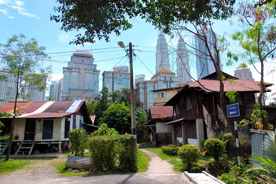 900 Kampung Baru city view