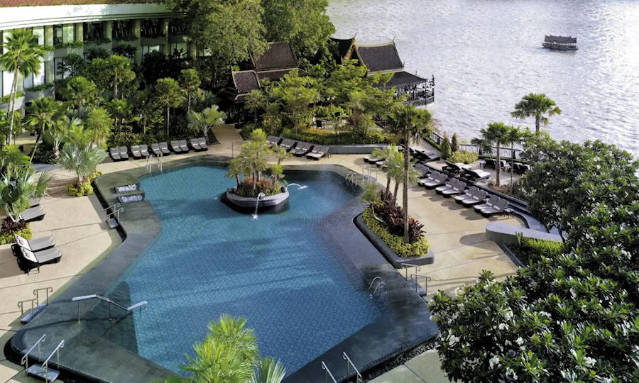 900 Shangri La Wing Swimming Pool Shangri La Bangkok Bangkok
