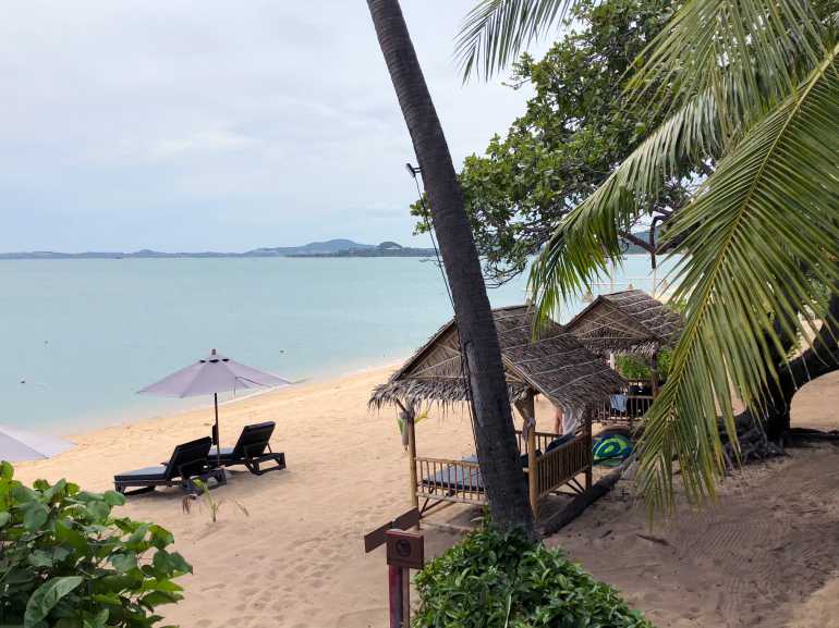Saree Samui - am Strand